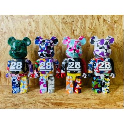 Bearbrick @Bape Play 28th周年 1000%/400% set of 4